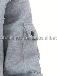 Sudaderas con Capucha de Invierno para Hombre, Casuales, Sólidas, con Media Cremallera, 100% Algodón, Logotipo y Diseño Personalizados, Ecológicas - Product Image 4
