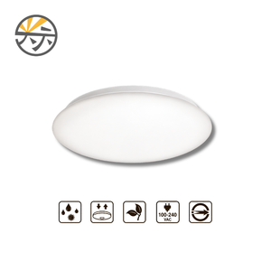Lámpara de techo LED IP54 AC100-240V con difusor de PC mate esmerilado para 10-25 m² - Product Image 1