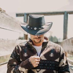 Compre Sombreros de Vaquero Ajustables Personalizables OEM ODM, Sombreros de Vaquero para Viajes al Aire Libre, Fiestas y Aventuras - Product Image 3