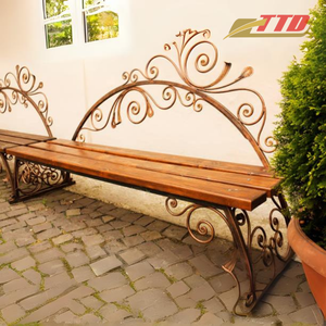 Luxury Wrought Iron <b>Table</b> <b>Set</b> Decorative Iron Chairs and <b>Table</b> for Garden Patio Resort and Villa Outdoor Spaces - Product Image 3
