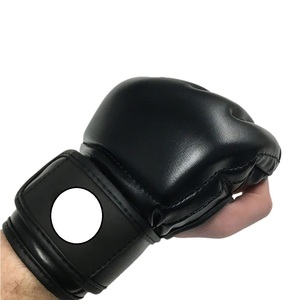 Boxing Sparing Gloves Real Cowhide Leather MMA Grappling Gloves Muay Thai MMA Gloves - Product Image 4
