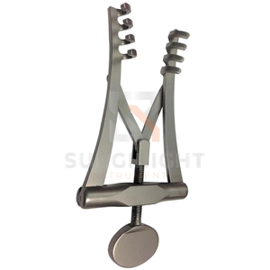 Rétracteur mastoïde Allport, instrument chirurgical ORL otologique, pour rétraction contrôlée des tissus mastoïdiens et exposition, Blush Surgical MOL - Product Image 6