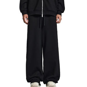 Nueva Moda Otoño Invierno, Pantalones Deportivos Holgados para Hombre, Estilo Universitario con Corte Curvo, Elegantes - Product Image 1