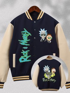 High Quality Premium Eco-Friendly Breathable <b>Summer</b> Varsity <b>Jacket</b> <b>Men</b> Custom Baseball Letterman Urban Streetwear OEM Supply - Product Image 1