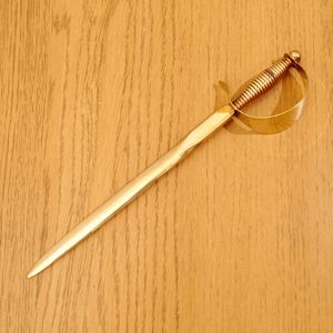 Couteau à beurre classique en laiton, lisseur à bords lisses pour beurre, fromage, confiture, pain, outil de cuisine artisanal, accessoire élégant pour table à manger - Product Image 6