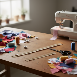 Cerniera color crema Ilan da 15 cm con denti in metallo per cucito e artigianato - Product Image 2