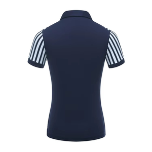 เสื้อกอล์ฟแขนสั้นผู้หญิงสไตล์วินเทจ ดีไซน์สั่งทำได้ คุณภาพสูง ผ้าฝ้าย 100% สวมใส่สบาย ขายดีที่สุด พร้อมสกรีนโลโก้ตามต้องการ - Product Image 6