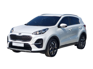 Sportage compact SUV 5 portes blanc d'occasion 2019, véhicule tout-terrain urbain - Product Image 1