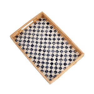 ถาดตกแต่งเปลือกหอยมุกสำหรับของตกแต่งบ้านสุดหรู - Product Image 3