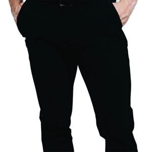 Men's Lightweight 97% Polyester & 3% Spandex Golf Pants Classic Fit Quick Dry Casual <b>Work</b> Dress Black Pants with Solid Pattern - Product Image 5