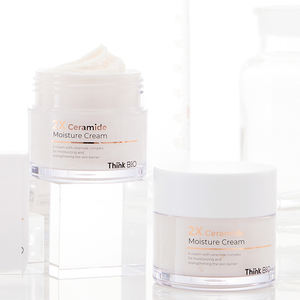 [<b>Think</b> Bio] 2X CERAMIDE Hydrating Moisture Cream-Revitalizing Day Use Face Cream for Barrier Repair Skin Care All Skin Types - Product Image 4