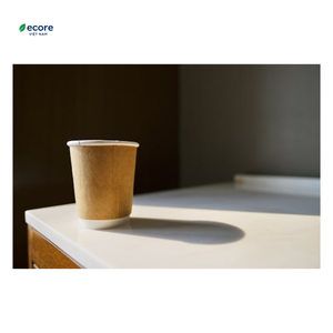 Vaso de café desechable de pulpa de papel ecológico, a prueba de fugas, ideal para llevar, de gran venta en Green Marketing. - Product Image 4