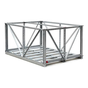 Boulon de fixation (demi-équerre) en acier avec revêtement en poudre, capacité 500-2000 kg - Product Image 2