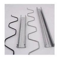 Fentes pour film de serre Piste en aluminium galvanisé Film Slot Channel Lock Wiggle Wire Zigzag