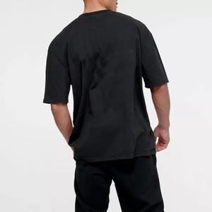 เสื้อยืดผู้ชายคุณภาพสูง ผ้าฝ้ายออร์แกนิค 100% สกรีนโลโก้แบรนด์ตามสั่ง พิมพ์ลายดิจิทัล เสื้อเปล่ารักษ์โลก ทรงโอเวอร์ไซส์ ใส่ได้ทั้งชายและหญิง - Product Image 2