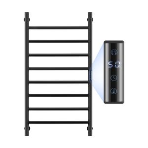 Scaldasalviette Moderno a 8 Barre da Parete, Impermeabile IPX5, con Timer e Display LED per Bagno - Product Image 6