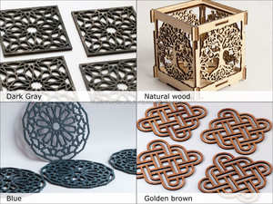 Porte-bougie en pierre d'onyx, bougeoir en marbre naturel de qualité supérieure pour intérieurs élégants de table, de maison et de bureau - Product Image 4