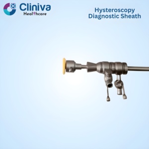 Vaina de diagnóstico para histeroscopia de acero inoxidable de 4 mm - Product Image 3