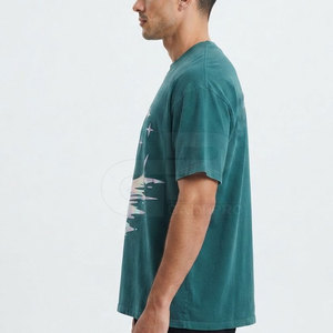 เสื้อยืดพิมพ์ลายกราฟิกสะท้อนแสงสำหรับผู้ชาย เสื้อยืดคอกลมผ้าฝ้ายนุ่ม น้ำหนักเบา สตรีทแวร์ลำลอง แฟชั่น สวมใส่สบายทุกวัน - Product Image 5
