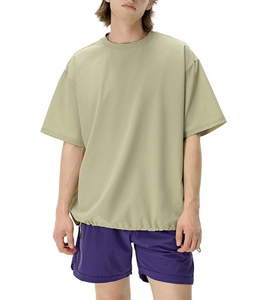 T-Shirts Wholesale Blank Plain t Shirt Custom Silk Screen Print Digital logo Brand <b>Polyester</b> Cotton <b>Tshirt</b> Plus - Product Image 4