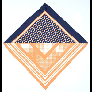 Nouveau Foulard Carré Moderne Imprimé Étoiles en Soie Synthétique – Écharpe de Cou Tendance en Polyester de Haute Qualité Multi-Fonctionnelle - Product Image 5