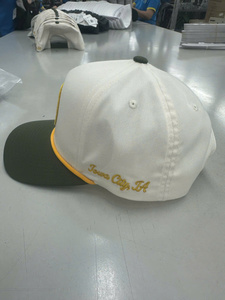 Gorra de Béisbol de 5 Paneles de Algodón y Poliéster con Bordado Personalizado Hecho en Vietnam, con Cuerda, para Actividades Deportivas al Aire Libre para Adultos - Product Image 3