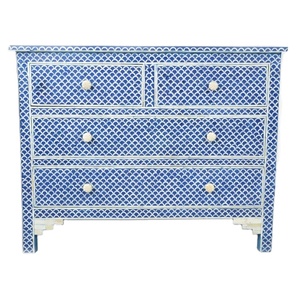 Cofre de cajón Floral de Material de PC personalizable con hueso multicolor/organizador de incrustaciones de perlas madre Almacenamiento de mesa para Cocina - Product Image 2