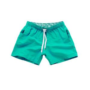 Shorts de bain tendance pour hommes, personnalisés, à séchage rapide, compressifs, avec entrejambe de [x] pouces, imprimés, pour l'été et la plage, fournisseur OEM ODM - Product Image 2