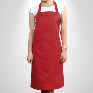 High Quality Woven Plain Yarn Dyed 100% Cotton Eco Friendly Sustainable <b>Kitchen</b> <b>Apron</b> for Hotel Restaurant Wholesale Bulk Home - Product Image 2