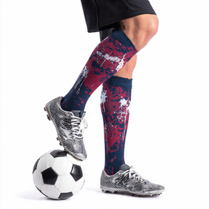 Calcetines de Fútbol Americano Antideslizantes de Alta Calidad, 100% Poliéster, Sublimados, Hasta la Rodilla, Unisex - Product Image 2