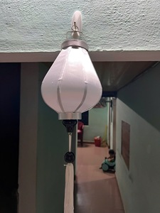 Linternas de seda, linternas tradicionales de bambú y seda, luces colgantes para jardín, boda, patio, linternas de seda de Vietnam - Product Image 6