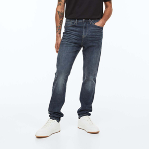 Pantalones Vaqueros de Mezclilla para Hombre, Corte Recto, Estilo Casual, Algodón de Peso Medio, Lavado a la Piedra, para Invierno |   Ecológico y Vintage - Product Image 3