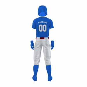 Factory Direct Custom Full Set Baseball Uniform Jersey Pants Belt <b>Socks</b> Complete Team Match Outfit 100% <b>Polyester</b> Breathable - Product Image 5