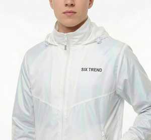 Custom Logo Summer Nylon Windbreaker Hooded Tracksuit Joggers Pants Breathable Jacket Two Piece <b>Waterproof</b> Windproof <b>Set</b> Men - Product Image 3