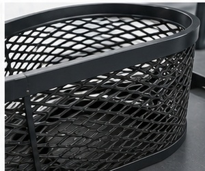 Aluminum Expanded Metal Mesh Diamond Pattern <b>Fence</b> Panel Custom Size Security Protection Aluminum Expanded Metal Mesh - Product Image 2