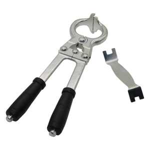 Pinza de Castración Burdizzo de Acero Inoxidable Alemán Reutilizable Tegra de 16'' para Animales Grandes, Instrumento Veterinario para Toros y Ganado - Product Image 6
