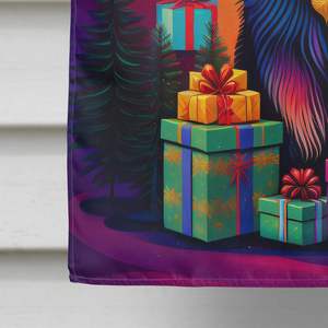 ป้ายโพลีเอสเตอร์หลากสีแขวนผนังสำหรับตกแต่งเสาระเบียงแขนตกแต่งบ้านสำหรับเทศกาลวันหยุดเทศกาลคริสมาสต์ - Product Image 4