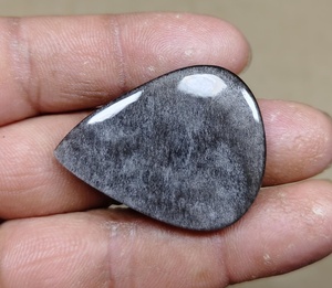 Obsidienne ethnique argentée pour guitare basse électrique et acoustique, durable, antidérapante, forme personnalisée - Product Image 3
