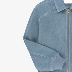Blouson universitaire tissé pour homme 2026, logo personnalisé, col montant, coupe ajustée, respirant, coupe-vent, polyester/coton, décontracté - Product Image 3