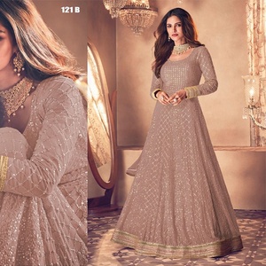 Noor-pendientes bordados de estilo indio y paquistaní para mujer, ropa para mujer, Salwar, Kameez, Dupatta - Product Image 2