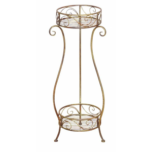 Soporte de Metal de Primera Calidad para Plantas, Soporte de Hierro para Macetas, Estante Moderno para Exhibición en Interiores y Exteriores, Jardín, Balcón, al Mejor Precio - Product Image 1