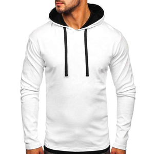 Sudadera con Capucha de Forro Polar Grueso de Algodón 100% de Alta Calidad para Hombre, Personalizada con Parche Bordado, Ideal para Invierno - Product Image 2