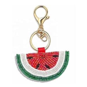 Beaded <b>Pineapple</b> Key Charm Beadwork Hold to Keys or Bag Charm Hand Embroidery Key Charm Handbag Purse Backpacks Gifted Charm - Product Image 6