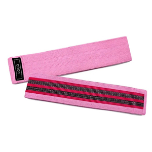 Bande de Résistance en Tissu Personnalisée pour Exercices des Hanches, Entraînement des Fessiers, Squats, Accessoires de Fitness, Logo OEM ODM, Vente en Gros Directe Usine, Pour Femmes à Domicile - Product Image 1
