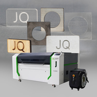 Machine laser JQ LASER 1390 6 en 1 pour le gravage, la découpe et le nettoyage du bois, de l'acrylique et des métaux, équipement laser multifonction