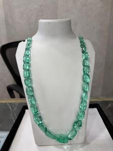 Cuentas de Piedra Sintética Verde Esmeralda, Cuentas Sueltas para Hacer Joyas y Collares - Product Image 3