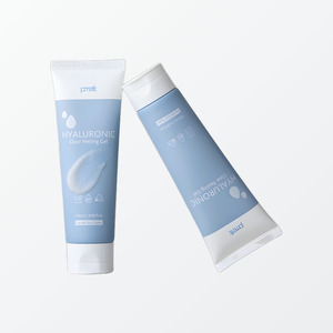 Gel exfoliante transparente con ácido hialurónico Prreti Korean K-Beauty de 120 ml, fabricado en Corea, para exfoliar la piel del rostro. - Product Image 5