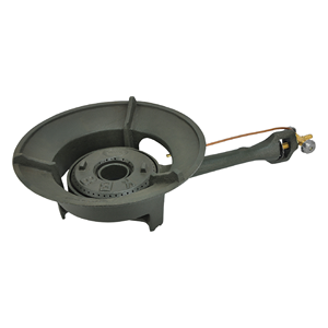 Gmax KB8V Cast Iron High-Pressure Gas <b>Stove</b> Burner with Valve Cooktop Parts - Product Image 3