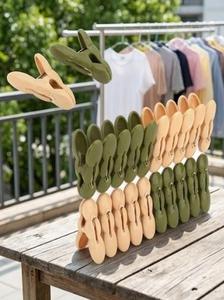 Pinces à linge rectangulaires en plastique HALO, adhérence forte, pinces à linge multifonctionnelles, pinces de cuisine - Product Image 4