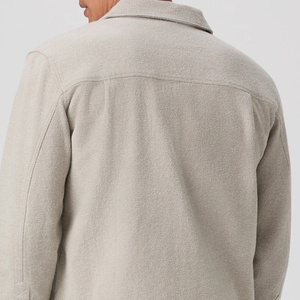 Front Pocket Design Men Button Closure Designer Comfortable Lightweight Apparel Featuring Full Sleeve T Shirt Turn <b>Down</b> Collar - Product Image 5